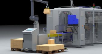 Palletizzatore collaborativo per l’intralogistica smart